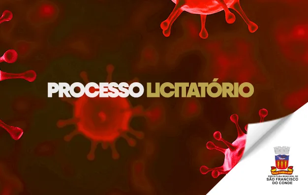 Banner processo licitato´rio