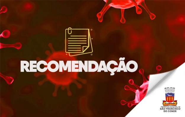 Legislação Covid-19 3 Banner recomendac¸ao